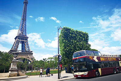 法国电动观光巴士充电项目